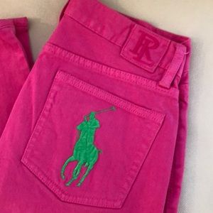 Ralph Lauren Blue Label Large Logo Jeans